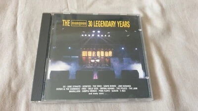 THE MARQUEE 30 LEGENDARY YEARS VA CD U2 DAVID BOWIE PINK FLOYD QUEEN THE JAM WHO - Image 1 of 3