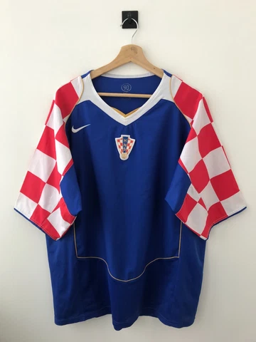 CROATIA NATIONAL TEAM 2004/2006 AWAY FOOTBALL SHIRT SOCCER JERSEY CAMISETA NIKE Cover