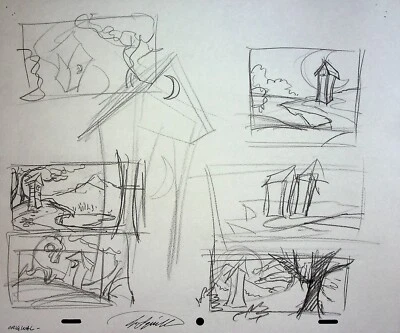 The Life & Times of Juniper Lee FIRMADO Frank Squillace Fondo Dibujado a Mano Pg Foto 1 de 4