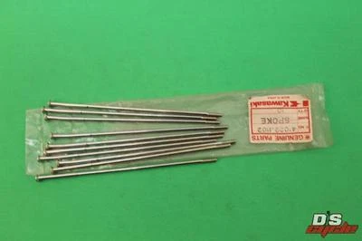 NOS Kawasaki RH Inner Rear SpokeS (10) KDX250 KX500 1984 PART# 41029-1102 - Image 1 of 4