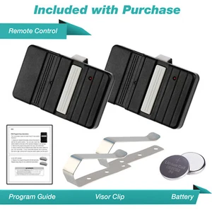 2 Garage Door Opener Remote for Genie Overhead Door GT90-1 G220 MAT90 GT912 AT90 - Picture 1 of 3