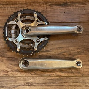 Shimano Deore LX FC-M569 8 Speed Triple Crankset 175mm 22 32 42 - Picture 1 of 10