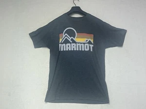 Marmot Mens Coastal Graphic Crewneck Short Sleeve T-Shirt Gray Size  Men Medium  - Picture 1 of 7