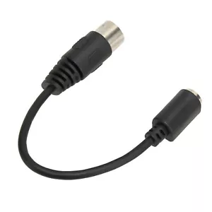 Keyboard Mouse Converter Cable DIN 5 Pin Male To Mini 6 Pin Female Mouse Ada Fit - Picture 1 of 24