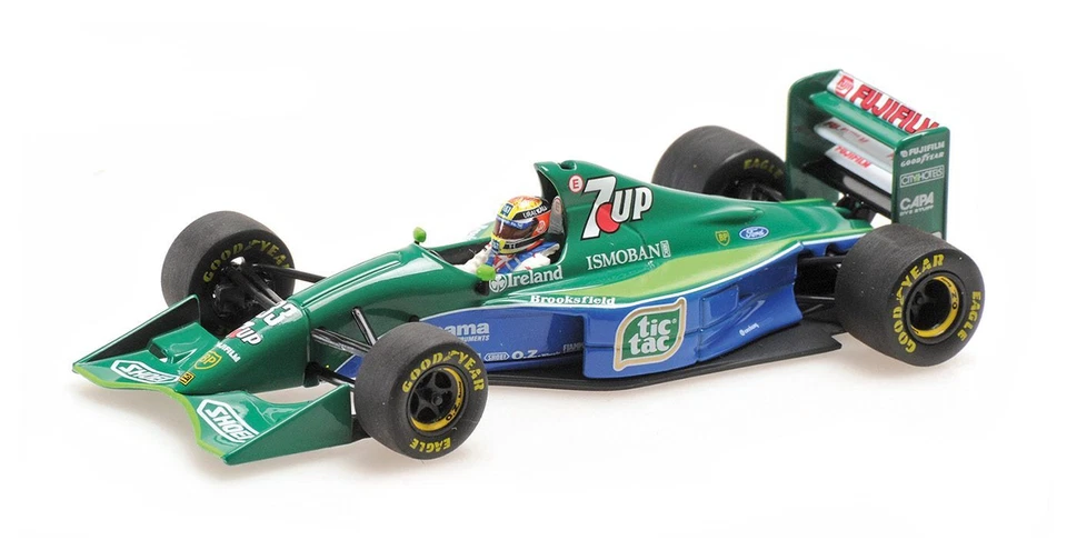 Minichamps Jordan 191 #33 Mick Schumacher Demo Run 2021 1/43 510219133