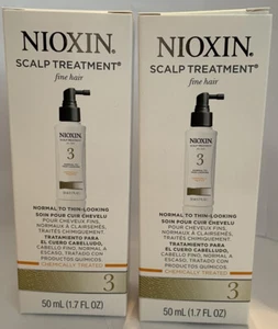 Nioxin Scalp Treatment Faine Hair 1.7 OZ / Set Of Two - Picture 1 of 3