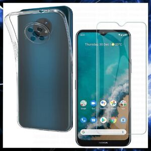 For NOKIA G50 CLEAR CASE + TEMPERED GLASS SCREEN PROTECTOR SHOCKPROOF COVER G 50