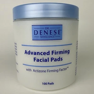 OFFERTA SIGILLATA *ENORME 100 Ct* Dr Denese Skin Science Advanced Rassodante Viso Pads - Foto 1 di 4