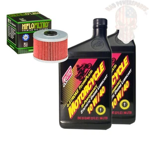 Oil And Filter Change Kit For 2014 Kawasaki KX450F Klotz Synthetic 10W-40 - Picture 1 of 1
