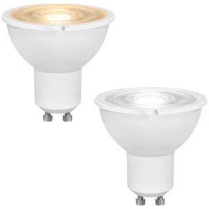 Bombilla Foco LED GU10 7W Cálida 3000k o Blanco Frío 6500k Paquete de 5 o Paquete de 10 - Imagen 1 de 22