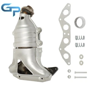 Colector de escape convertidor catalítico con protector térmico para Honda Civic 1,7 L 01-05 - Imagen 1 de 16