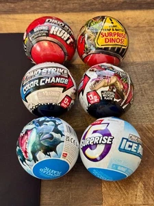 NEW Dino Strike Ice Age Zuru 5 Surprise Dinosaur Capsules Lot of 3 - Picture 1 of 1