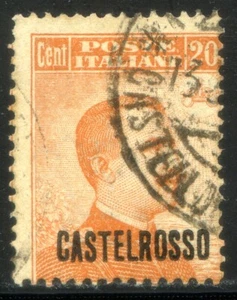 Colonie Italiane Castelrosso 1922 n. 4 usato (m2887) - Picture 1 of 1