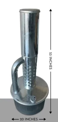 Smudge Pot Outdoor Heater - NEW - Buddies Smudge Pot - FAST FREE SHIPPING! - Image 1 of 4