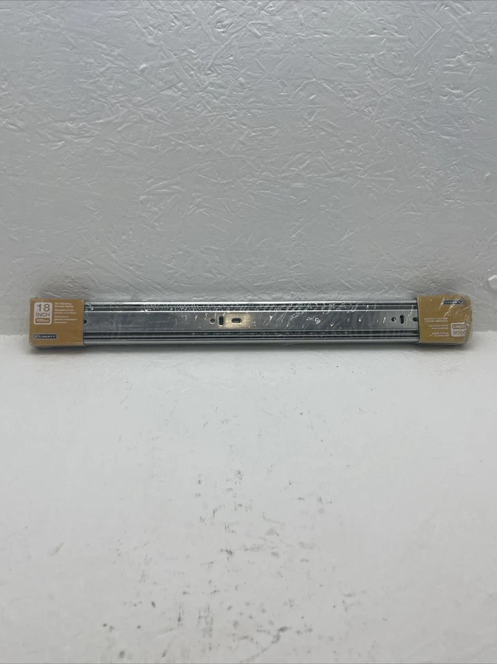 Liberty D80618C-ZP-W 18-Inch Ball Bearing Drawer Slides - Image 1 of 3