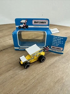 Dave Blaney 1:64th Matchbox Sprint Car Yellow - Picture 1 of 16
