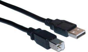 Cable de impresora USB de alta velocidad cable de escáner discos duros de hasta 5 m de longitud con protección contra dobladuras - Imagen 1 de 6