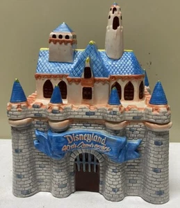 1995 Nestle Disneyland 40th Anniversary Sleeping Beauty Castle Cookie Jar 9 x12" - Picture 1 of 12