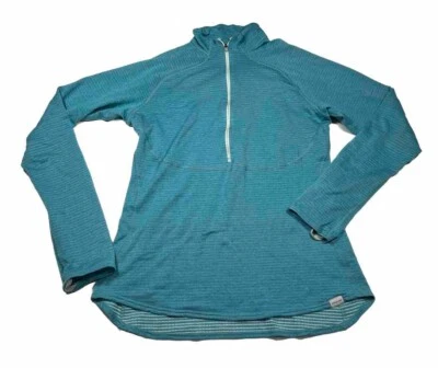 Patagonia Capilene 4 Long Sleeve Top Expedition Weight Zip Neck Size Large READ - Image 1 of 4