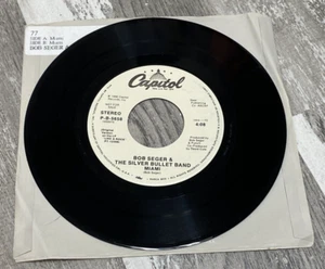Bob Seger Miami Single Record Jukebox 45 - Picture 1 of 5