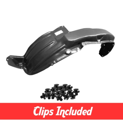 Front Driver Side Fender Liner w/ Clips For 2006-2009 Toyota 4Runner TO1250124 - Imagem 1 de 4
