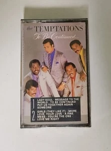 The Temptations - To Be Continued Cassette SEALED Gordy Records - Picture 1 of 5