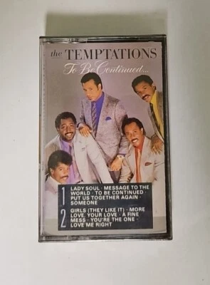 The Temptations - To Be Continued Cassette SEALED Gordy Records - Image 1 of 4