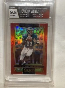 2016 Select Carson Goz Red Prizm HGA Quad 9.5 True Gem /99 SP RC REFRAKTOR - Bild 1 von 2
