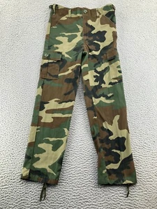 US Army Pants Womens Size 16 Woodland Camo Ripstop Rothco BDU JR GI Ladies 28x27 - Picture 1 of 22