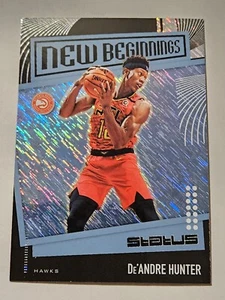 De'Andre Hunter - 2019-20 Panini Status New Beginnings Blue Insert Card - Picture 1 of 2