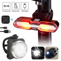 LED Fahrrad Rücklicht Bremslicht Blinker Remote Fernbedienung Warnung Kabellos LED Fahrrad Rücklicht Bremslicht Blinker Remote Fernbedienung Warnung Kabellos