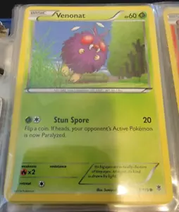 Venonat # 1/119 XY Phantom Forces Set Pokemon Trading TCG Game Cards MINT - Picture 1 of 1