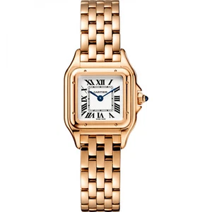 New Cartier Panthere  18K Rose Gold Quartz 30 x 23 mm Silver Watch WGPN0040 - Picture 1 of 1