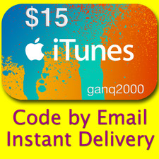 $15 APPLE US iTunes GIFT CARD voucher certificate FAST (USA Store) 100% Genuine