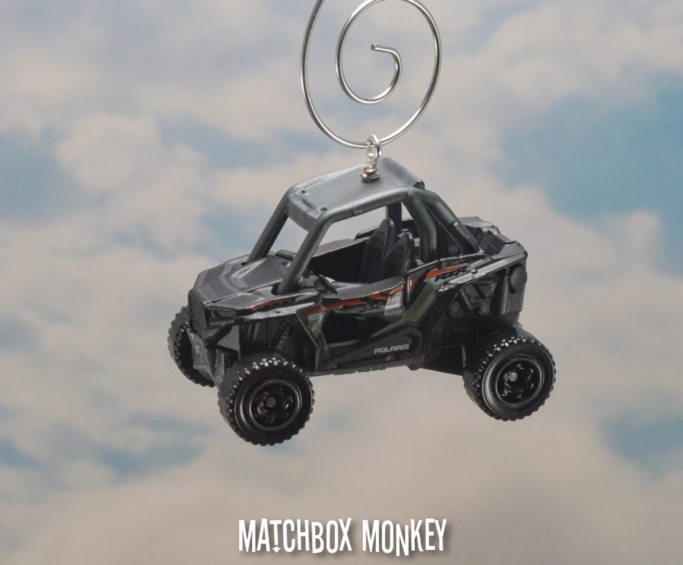 Polaris RZR 1000 ATV 4x4 Custom Christmas Ornament 1/64 Gator Honda Suzuki Rhino - Image 1 of 4