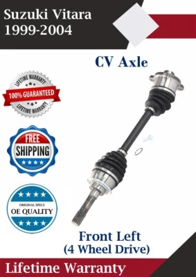 Nuevo eje CV delantero izquierdo OE para Suzuki Vitara 1999-2004 4x4 garantía de por vida Foto 1 de 4