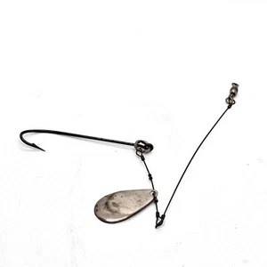 Vintage RB Crown Spoon Spinner Angelköder Inline Einzelhaken - Bild 1 von 8