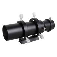 50mm CCD Imaging Guide Scope Finderscope +Bracket for Astro Telescope Black