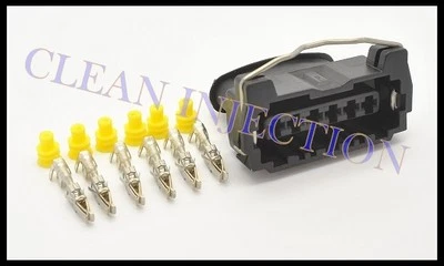 Ajuste Nissan 300zx MAF Sensor de flujo de aire de masa Conector Clips de enchufe z32 89-97 6 pines Foto 1 de 2