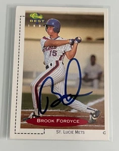 1991 Classic Best Minor League Brook Fordyce #220 Rookie RC Auto Autograph - Picture 1 of 2