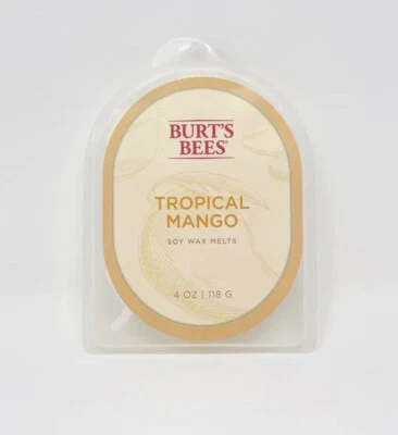 Burts Bees天然大豆蜡融化4盎司热带芒果 — 第 1/2 张图片