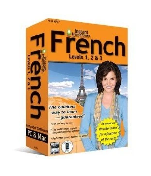 Topics Entertainment Instant Immersion French Levels 1, 2 & 3 for PC, Mac - Image 1 of 1