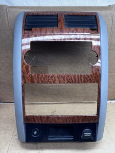 2004-2006 Durango Dash Trim Radio Bezel OEM Wood Grain - Picture 1 of 12