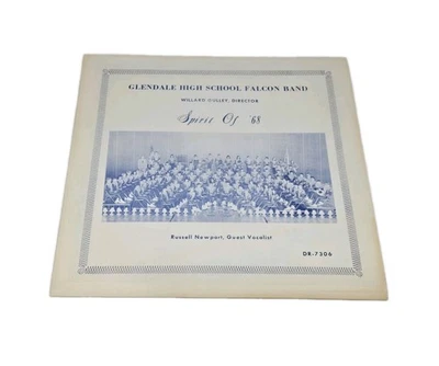 GLENDALE HIGH SCHOOL FALCON BAND (Spirit Of '68) 1968 Vinyl LP Record 12" Stereo Foto 1 de 4