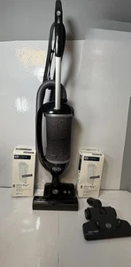 SEBO FELIX Upright Vacuum Cleaner,ePower Black, Cleaned. Two Heads, 15 Bags. T&W - Picture 1 of 14