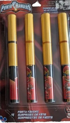 Power Rangers Samurai Party Favors Chinese Yo Yoyos упаковка 4 шт. - Изображение 1 из 4