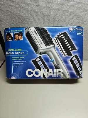 Conair Ion Shine 1875 Hair Blow Dryer Styler Model SD61S In Box - Image 1 of 3