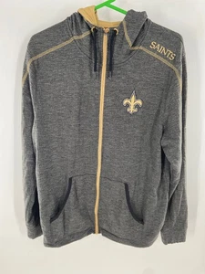 New Orleans Saints Sweatshirt Hoodie Gr. Large Majestic Thermabase NFL - Bild 1 von 4