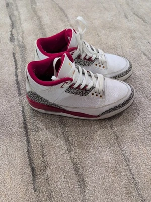 8 码 - Jordan 3 Retro Mid Cardinal 红色 — 第 1/4 张图片