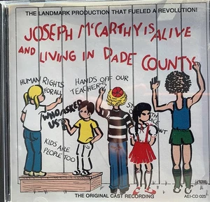 JOSEPH MCCARTHY IS ALIVE & LIVING IN DADE COUNTY - OCR CD 1977 AEI AS NEW! - Picture 1 of 2